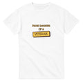 Proud Daughter Of A Veteran — white unisex t-shirt