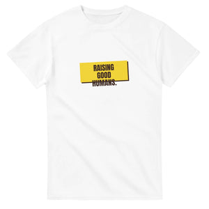 Raising The Next Generation — white unisex t-shirt