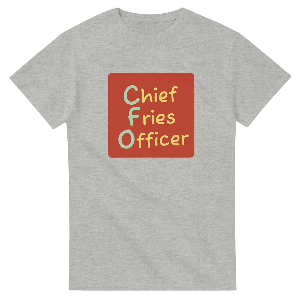Chief Fries Officer — ash unisex t-shirt