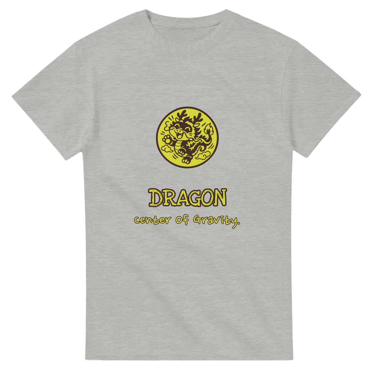 Dragon • Center Of Gravity — ash unisex t-shirt