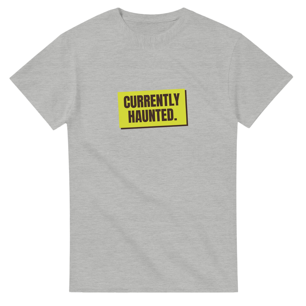 Currently Haunted — ash unisex t-shirt
