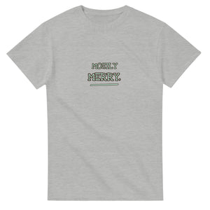 Mostly Merry — ash unisex t-shirt