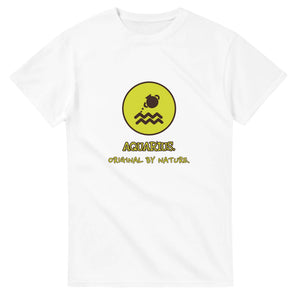 Aquarius. Original By Nature — white unisex t-shirt