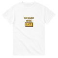 The Reason We'Re Late — white unisex t-shirt