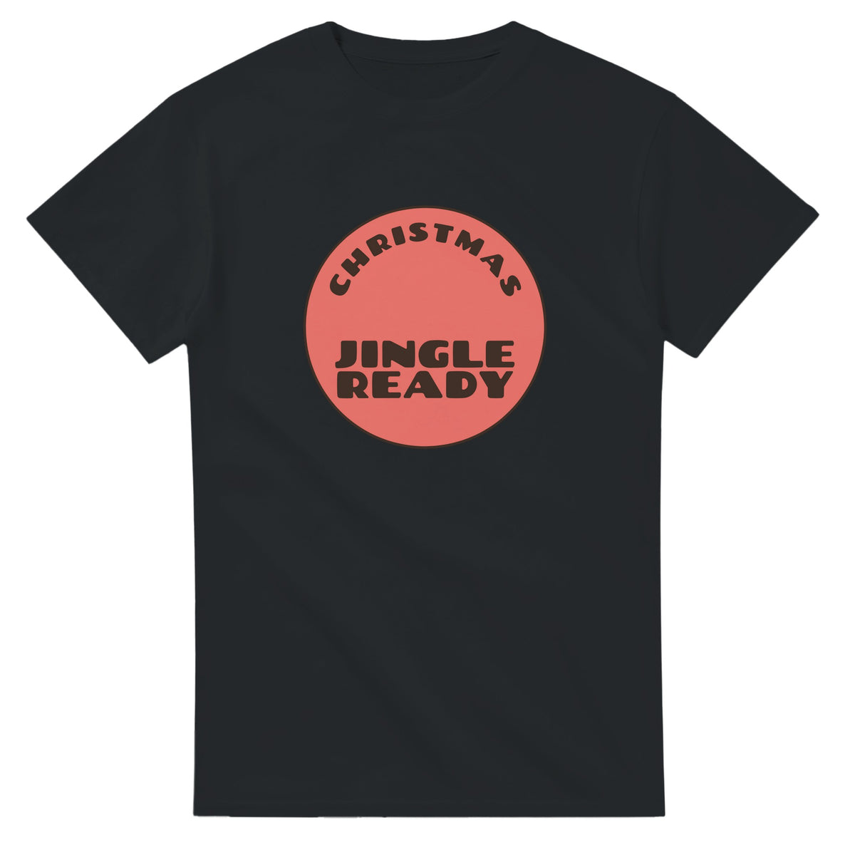 Christmas: Jingle Ready — black unisex t-shirt