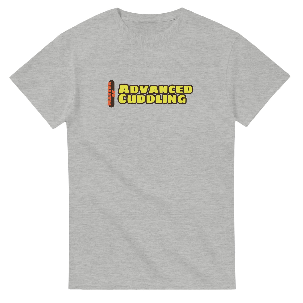 Master of Advanced Cuddling — ash unisex t-shirt
