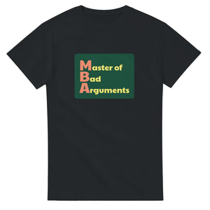 Master of Bad Arguments — black unisex t-shirt