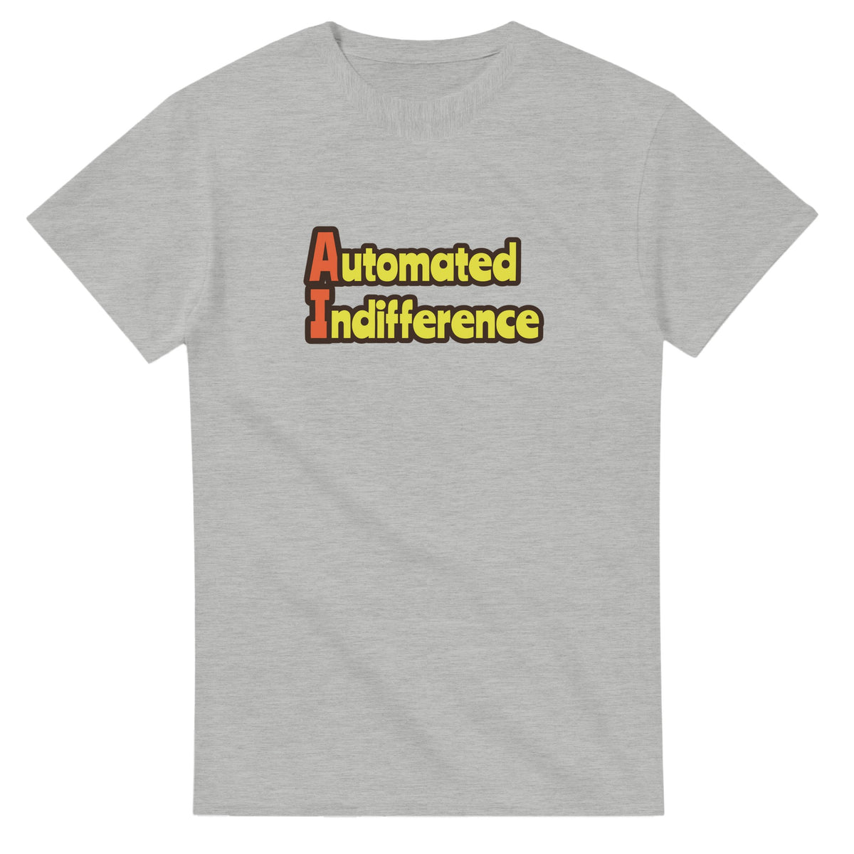 Automated Indifference — ash unisex t-shirt
