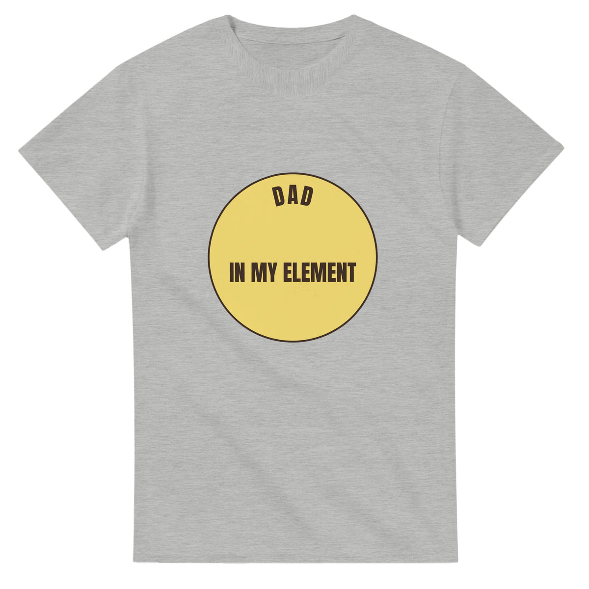 Dad: In My Element — ash unisex t-shirt