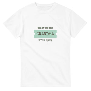 Grandma • Est. In The ’80s • Love & Legacy — white unisex t-shirt