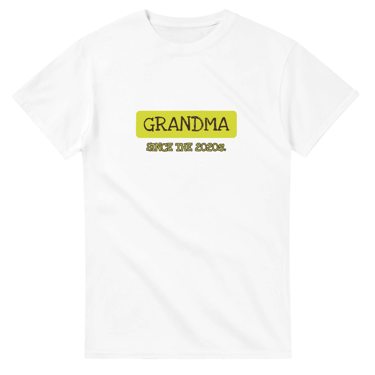 Grandma / Since The 2020s — white unisex t-shirt