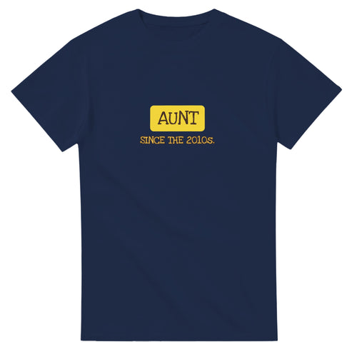 Aunt / Since The 2010s — navy unisex t-shirt