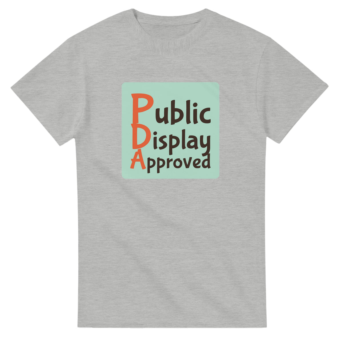 Public Display Approved — ash unisex t-shirt