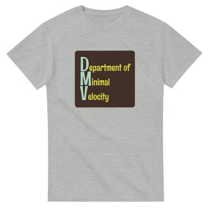 Department of Minimal Velocity — ash unisex t-shirt