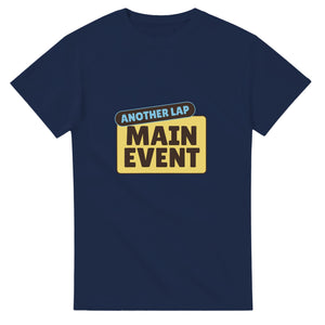 Another Lap: Main Event — navy unisex t-shirt