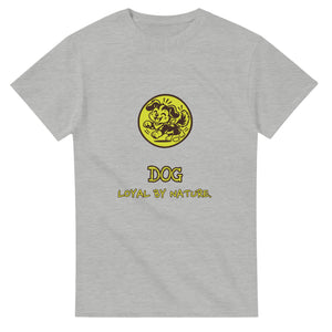 Dog • Loyal By Nature — ash unisex t-shirt