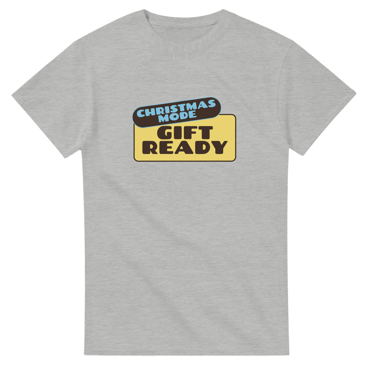 Christmas Mode: Gift Ready — ash unisex t-shirt