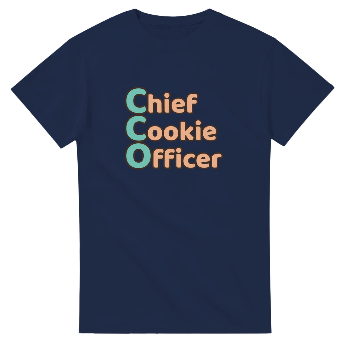 Chief Cookie Officer — navy unisex t-shirt