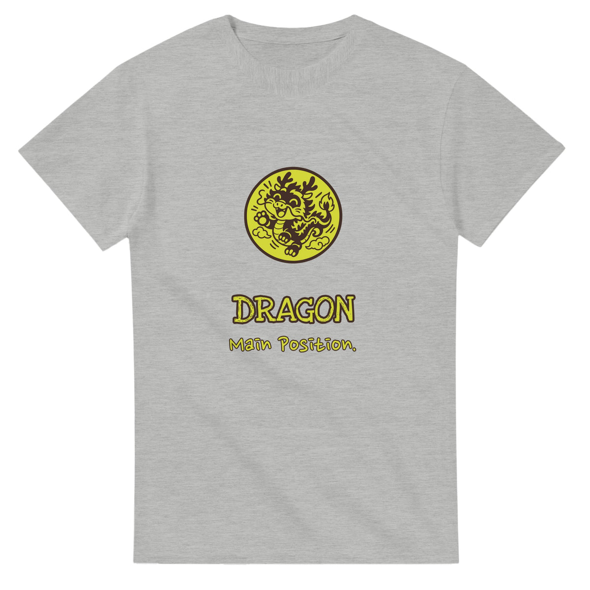 Dragon • Main Position — ash unisex t-shirt