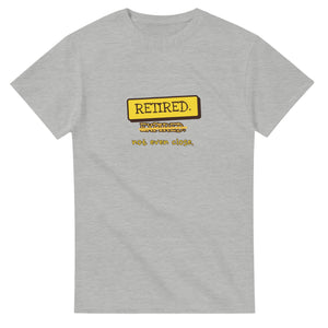 Retired. Not Expired — ash unisex t-shirt