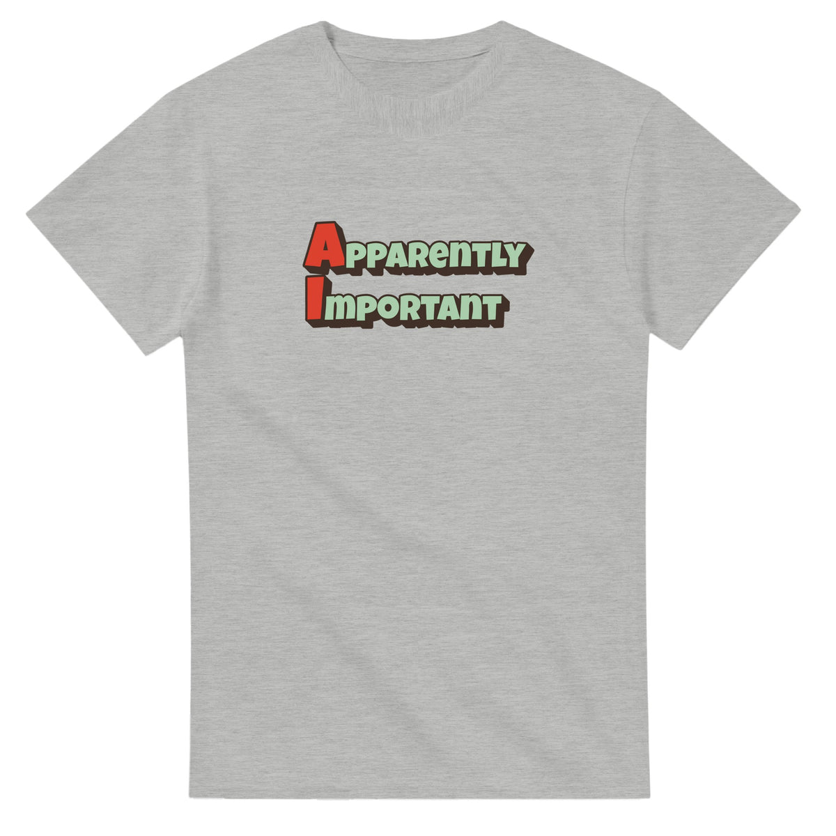 Apparently Important — ash unisex t-shirt