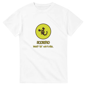 Scorpio • Deep By Nature — white unisex t-shirt