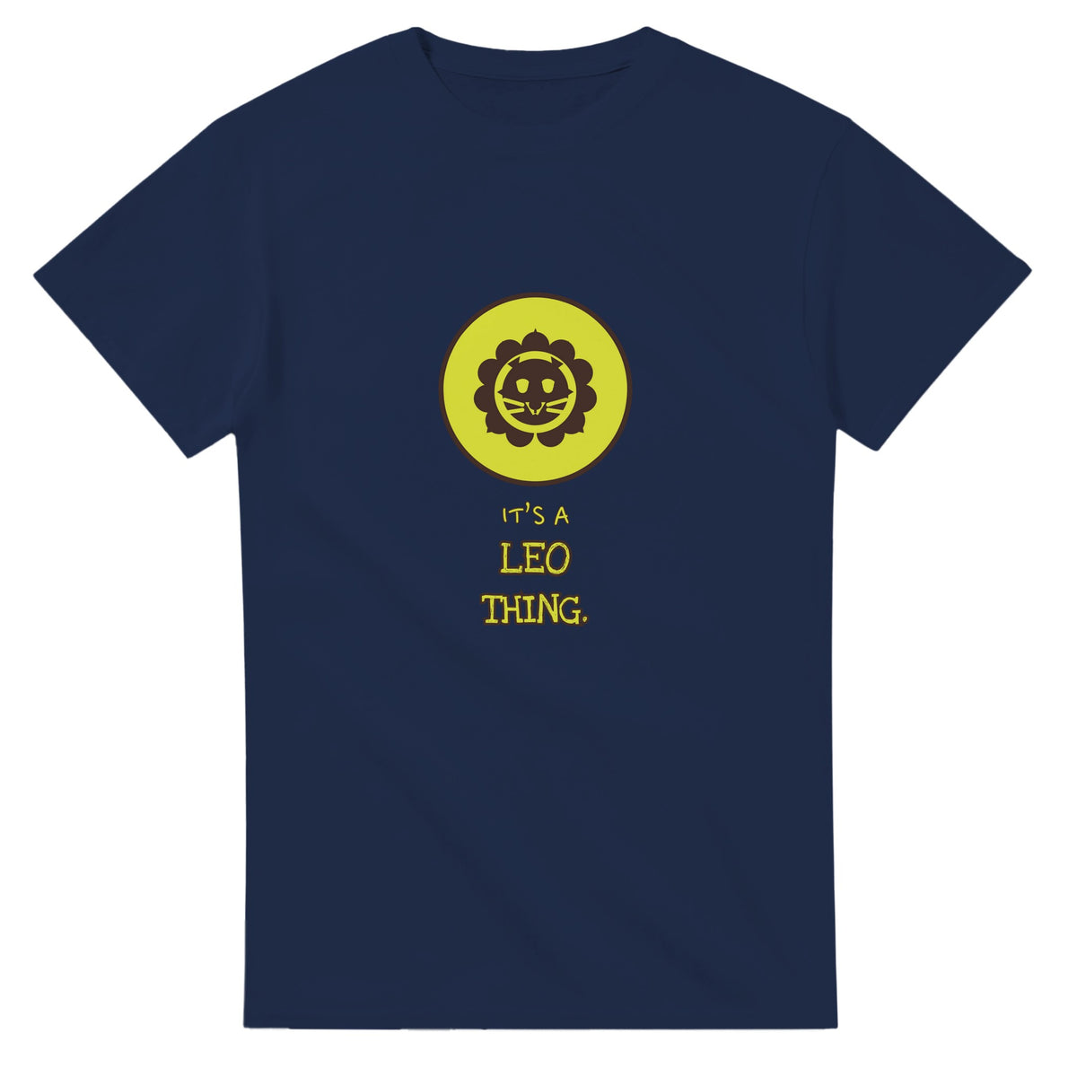 It’s A Leo Thing — navy unisex t-shirt
