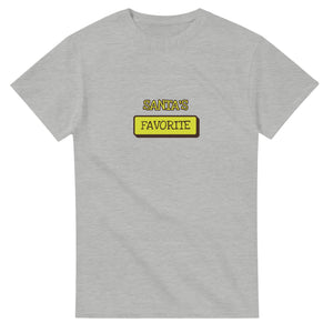 Santa's Favorite — ash unisex t-shirt