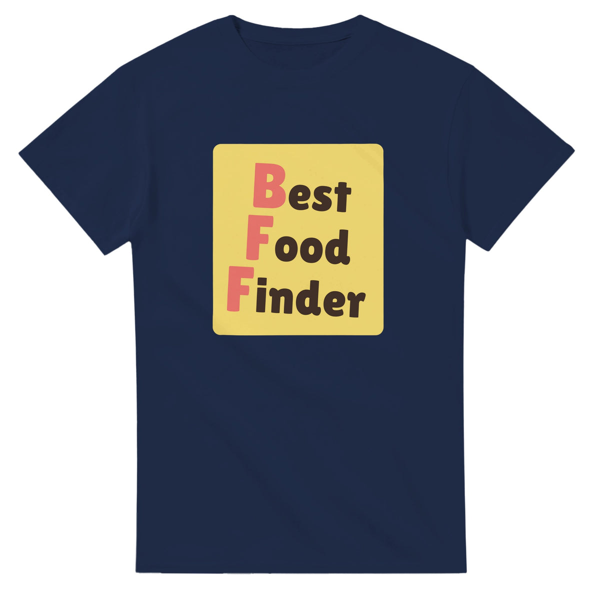 Best Food Finder — navy unisex t-shirt