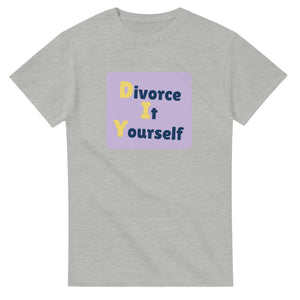 Divorce It Yourself — ash unisex t-shirt