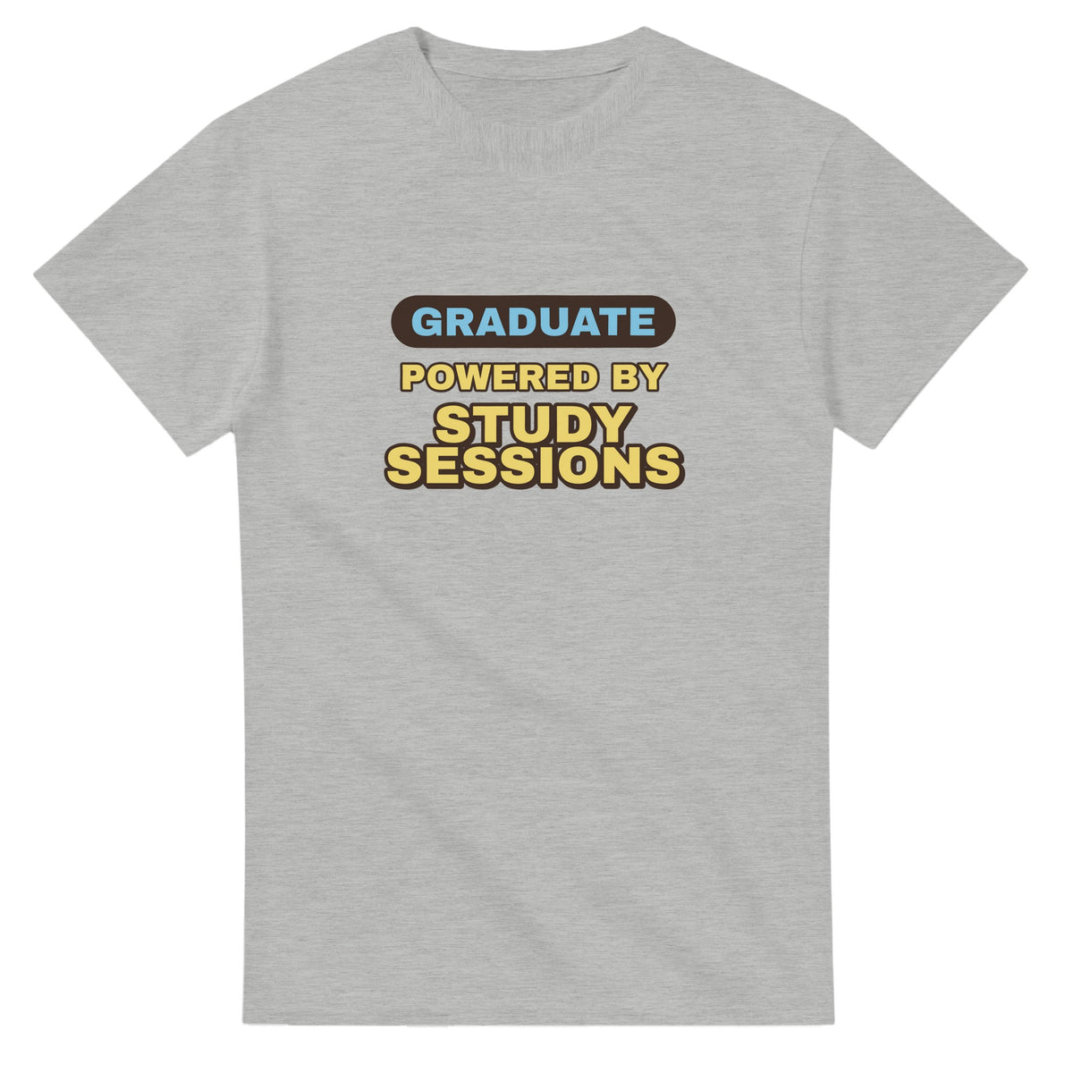 Graduate Powered By Study Sessions — ash unisex t-shirt