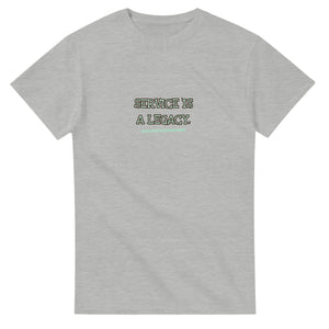 Service Is A Legacy — ash unisex t-shirt