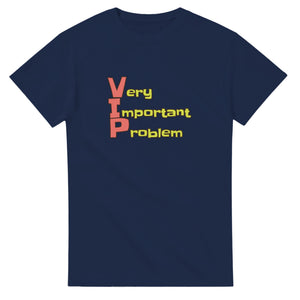 Very Important Problem — navy unisex t-shirt