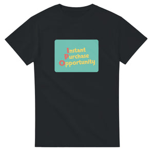 Instant Purchase Opportunity — black unisex t-shirt