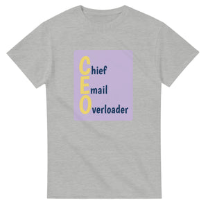 Chief Email Overloader — ash unisex t-shirt