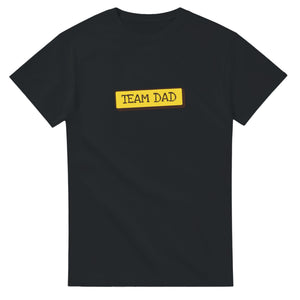 Team Dad — black unisex t-shirt