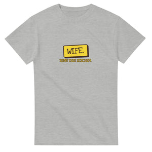 Wife. Runs This Kitchen — ash unisex t-shirt