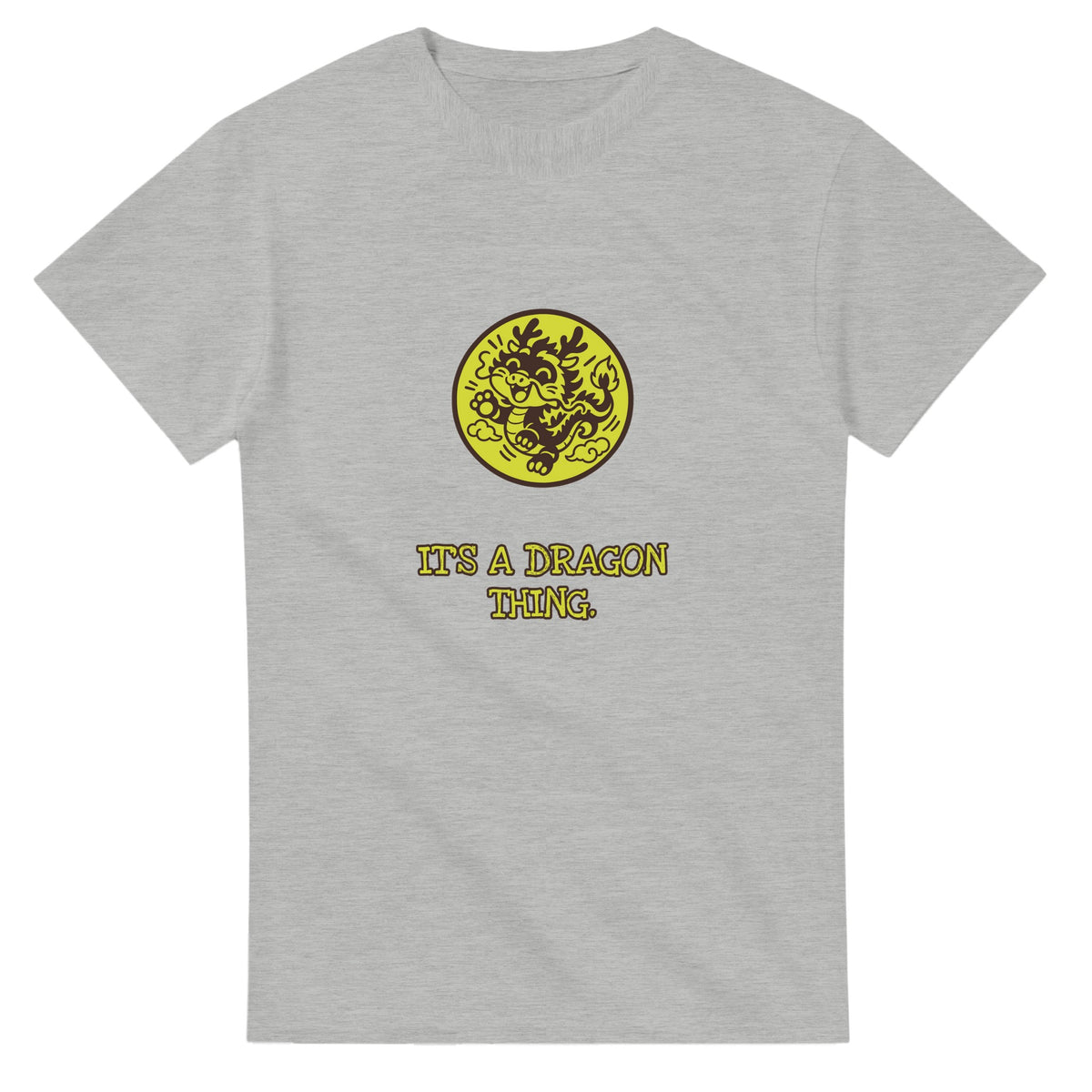 It’s A Dragon Thing — ash unisex t-shirt