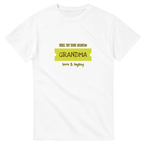 Grandma • Est. In The 2020s • Love & Legacy — white unisex t-shirt