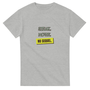 Steak. Movie. No Sequel — ash unisex t-shirt