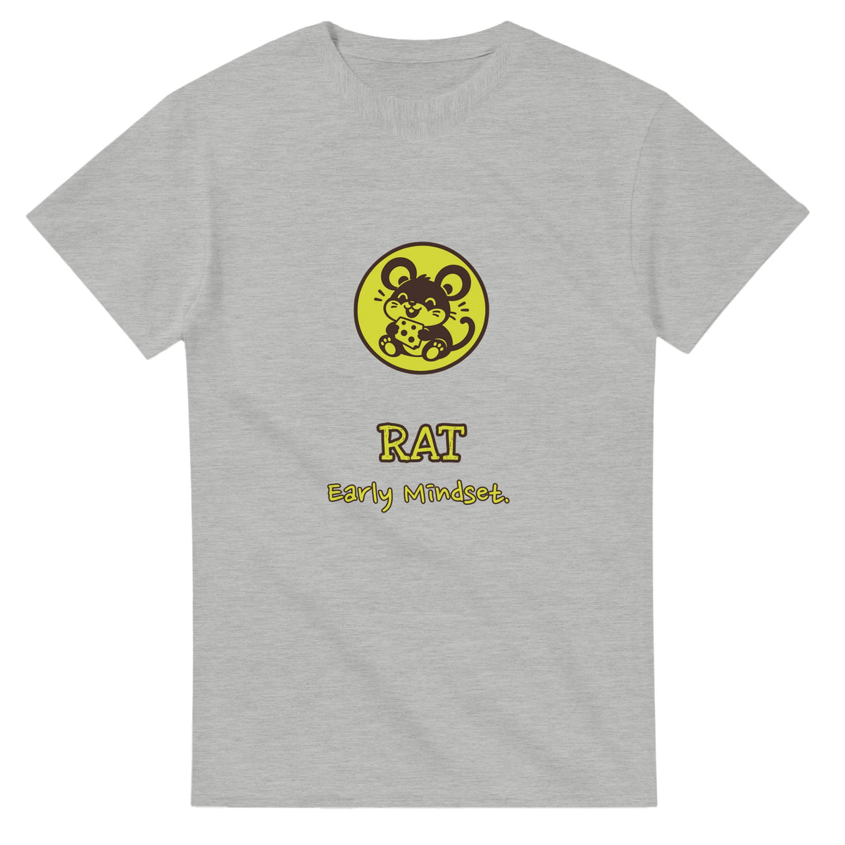 Rat • Early Mindset — ash unisex t-shirt