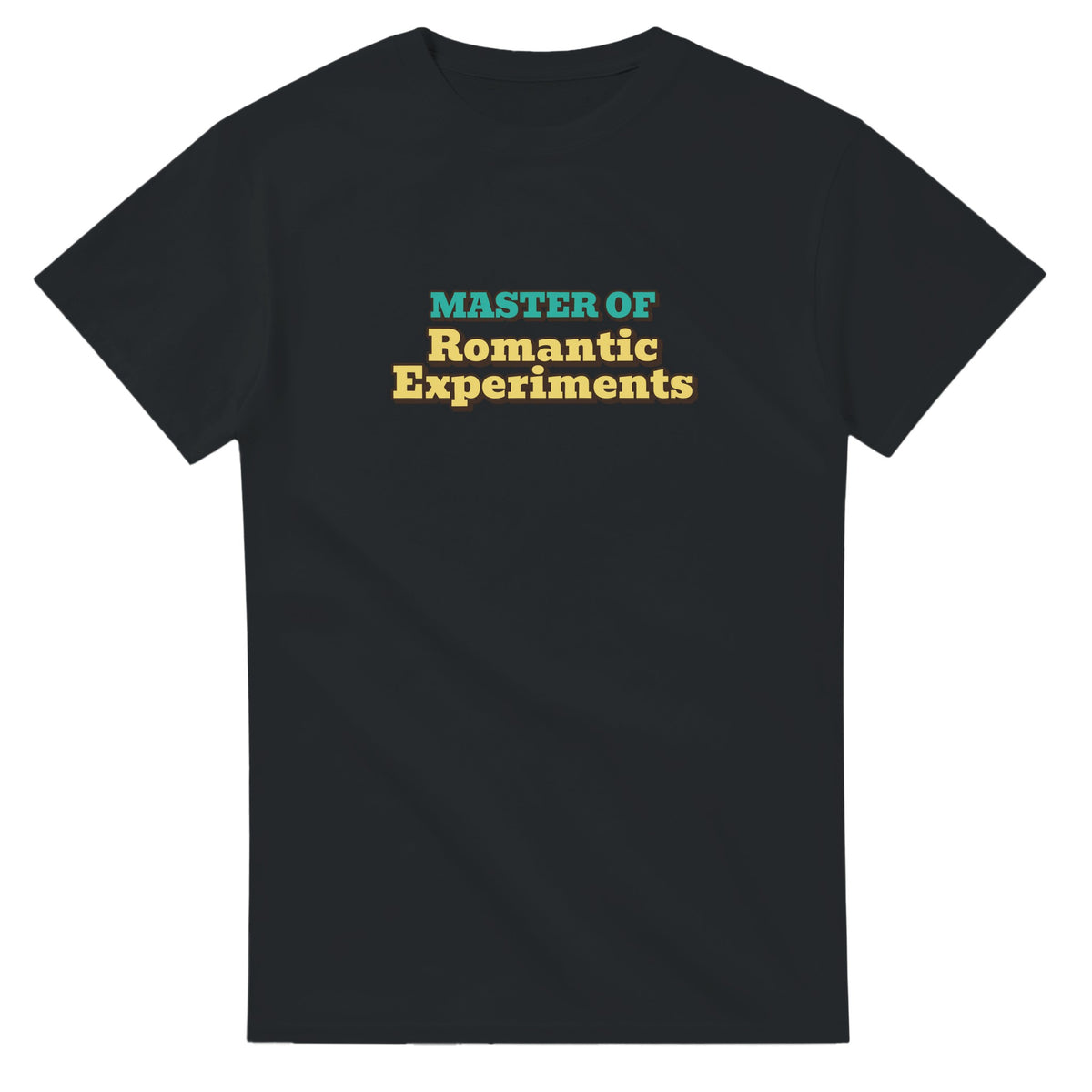 Master of Romantic Experiments — black unisex t-shirt