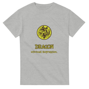 Dragon • Minimal Expression — ash unisex t-shirt