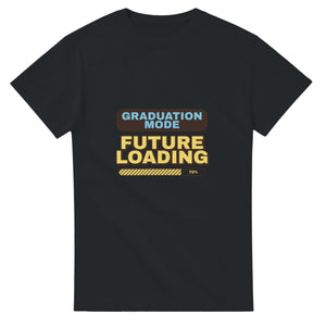 Graduation Mode: Future Loading — black unisex t-shirt