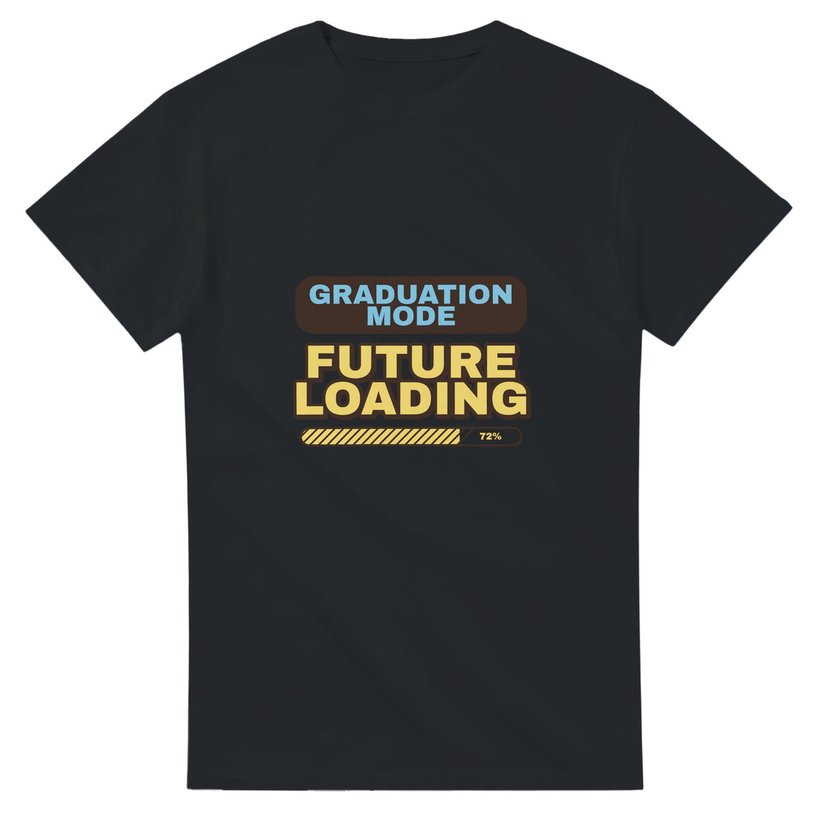Graduation Mode: Future Loading — black unisex t-shirt