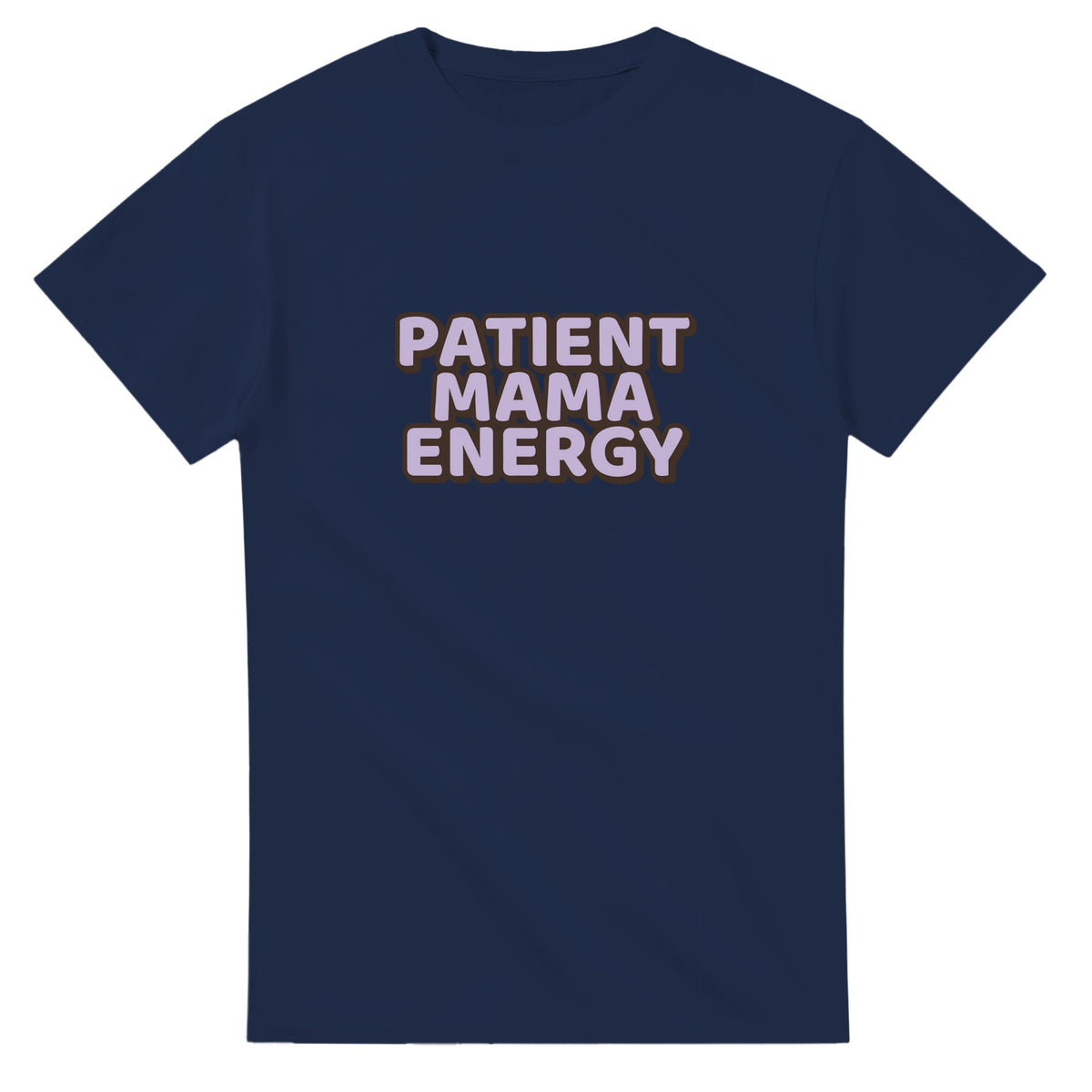 Patient Mama Energy — navy unisex t-shirt