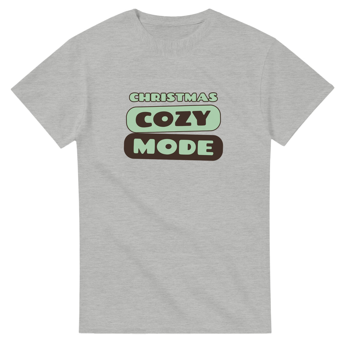 Christmas: Cozy Mode — ash unisex t-shirt