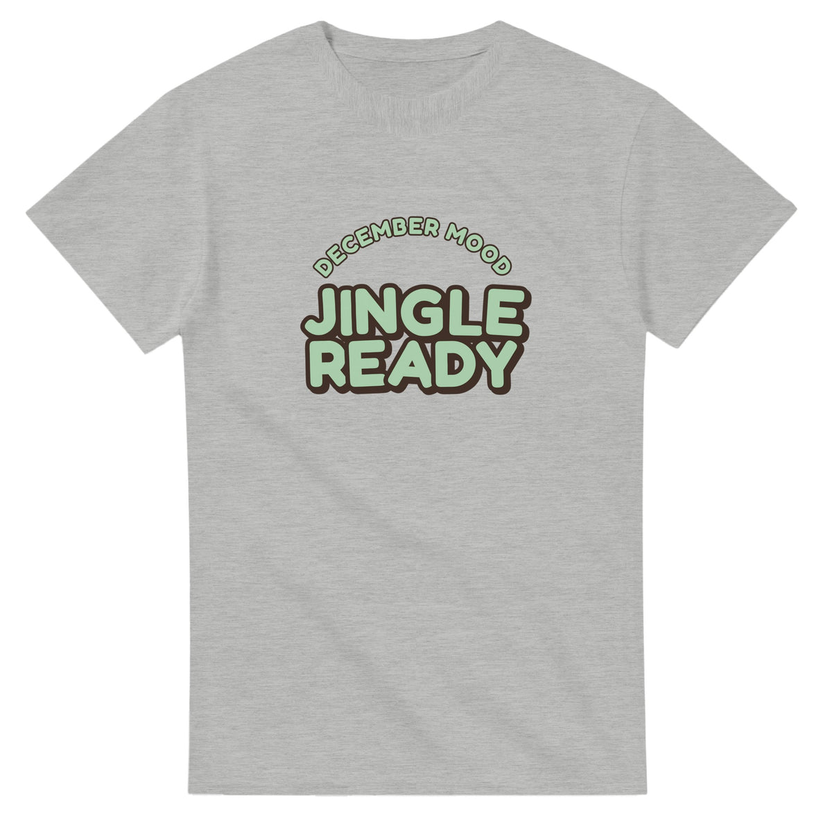 December Mood: Jingle Ready — ash unisex t-shirt