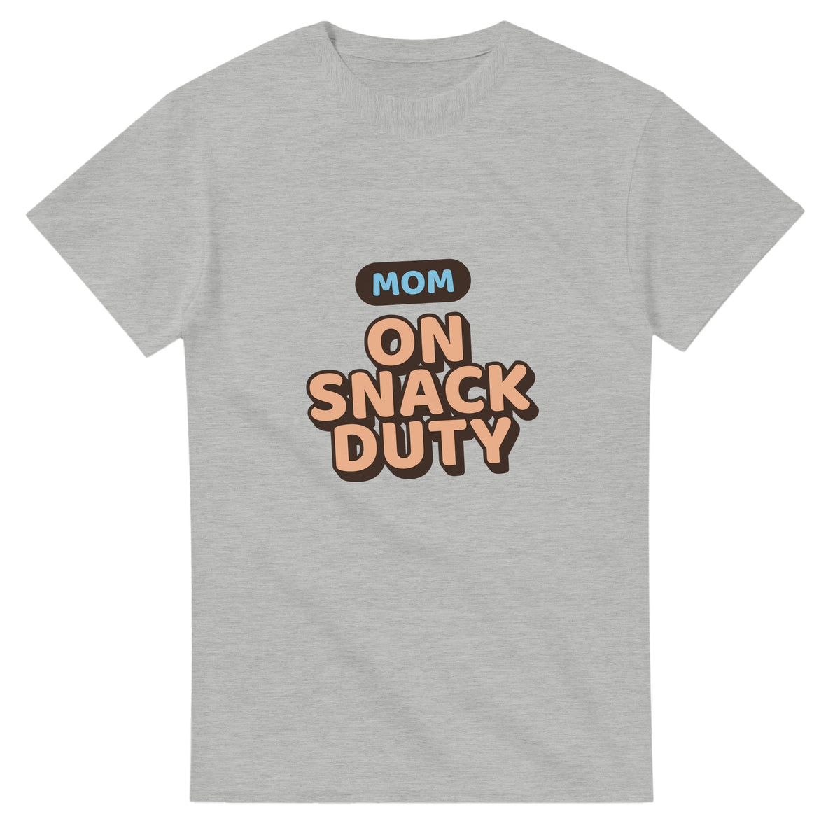 Mom: On Snack Duty — ash unisex t-shirt