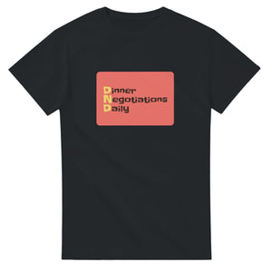 Dinner Negotiations Daily — black unisex t-shirt